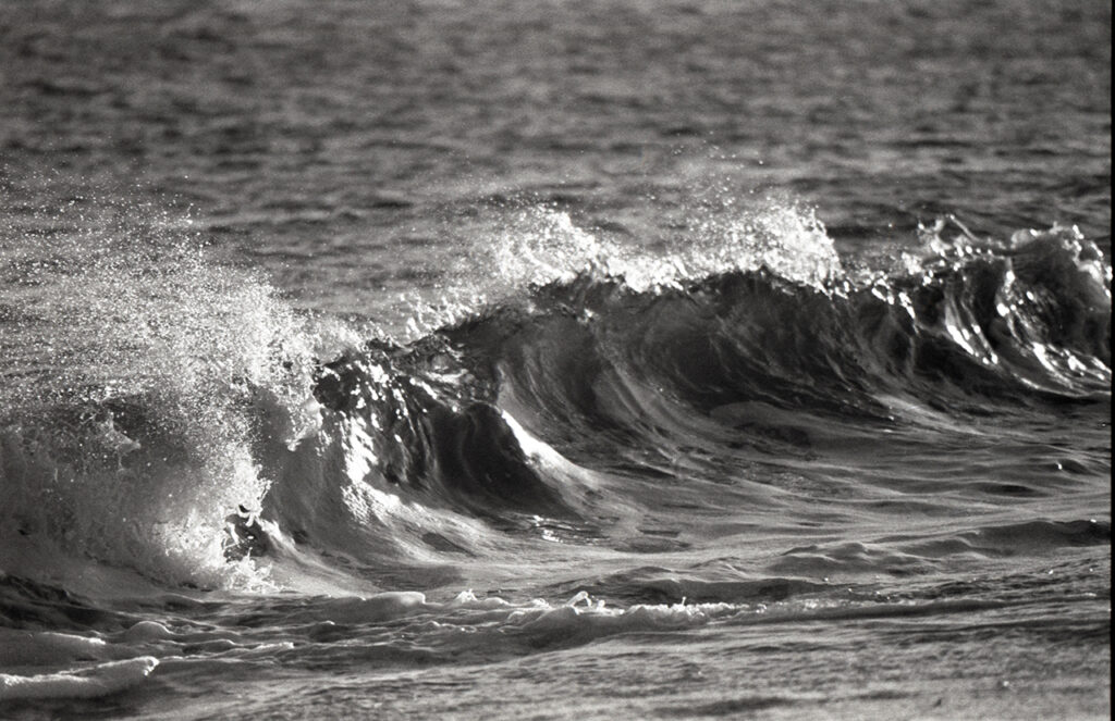 waves at Kure Beach, NC