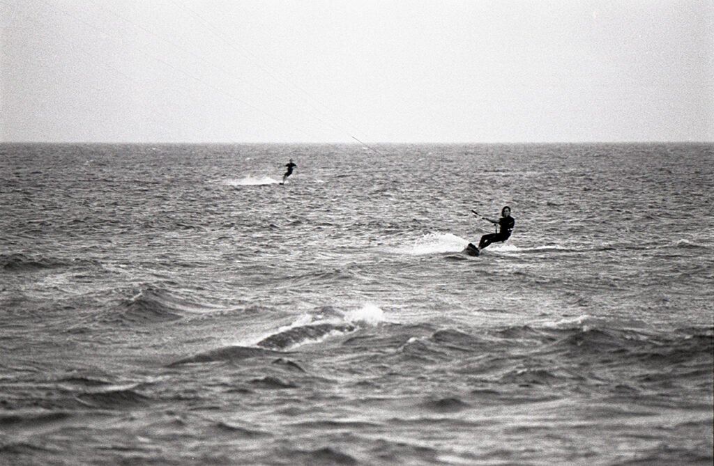 kite boarder Kure Beach, NC