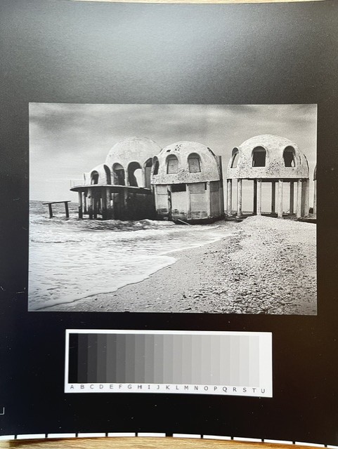 Final dried silver gelatin print